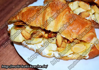 Bananen Croissants
