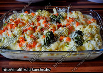 Blumenkohl Brokkoli Auflauf