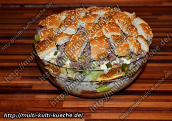 Burger Salat