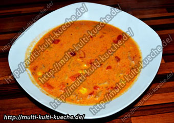 Hack Paprika Suppe
