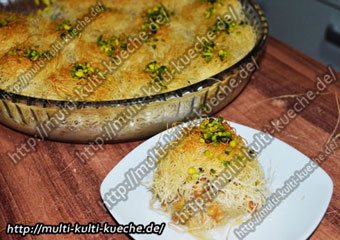 Kadayif mit Walnüssen