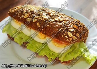 Körnerriegel mit Ei