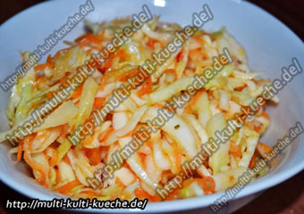 Kohl Karotten Salat