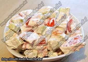Schmand Salat