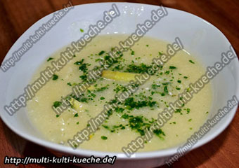 Spargelcremesuppe
