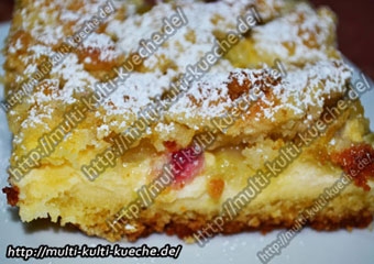 Streusel Rhabarberkuchen
