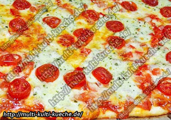 Tomaten Mozzarella Pizza