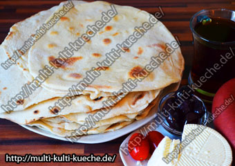 Türkisches Lavash Brot