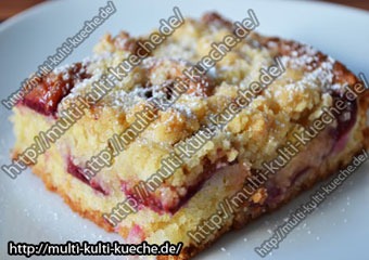 Zwetschgen Streuselkuchen