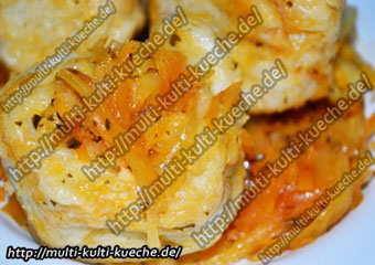 Schnelle Russische Strudli mit Sauerkraut