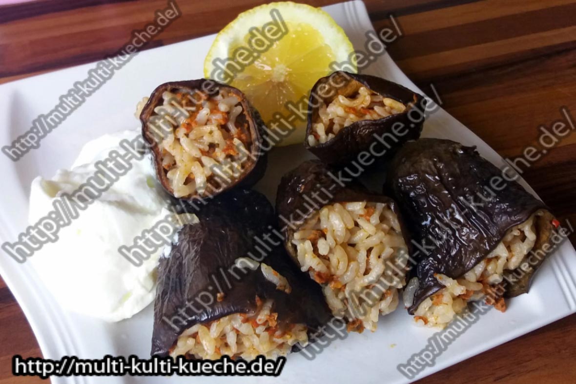 Gefüllte Auberginen Dolma