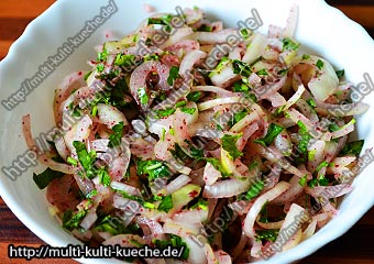 Türkischen Zwiebelsalat - Einfache Salat Rezepte - multi ... Türkischen Zwiebelsalat - Einfache Salat Rezepte - multi ...