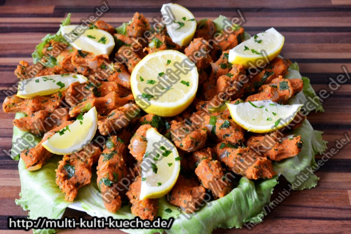 Türkische Linsenlaibchen - Mercimek Köftesi