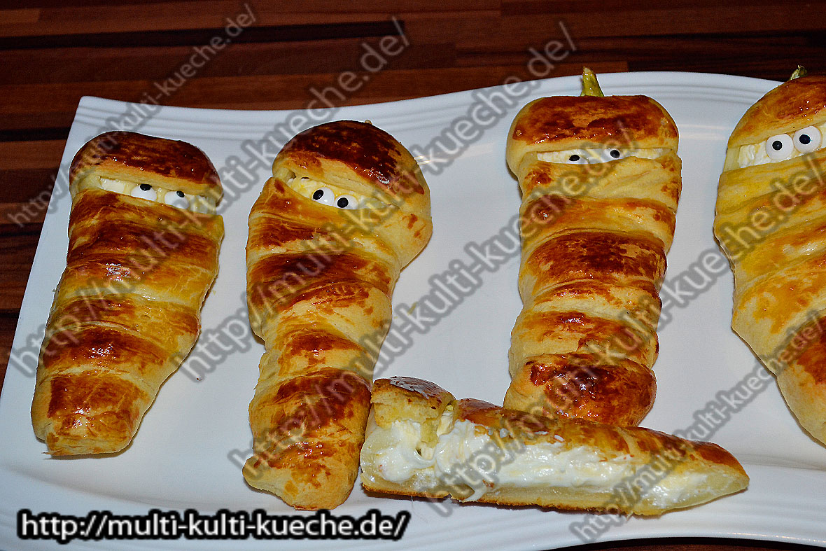 Mumien Paprika mit Käsefüllung