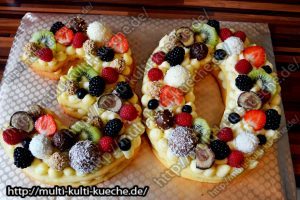 Number Cake - Zahlen Kuchen